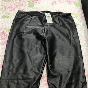 Faux Leather Leggings
